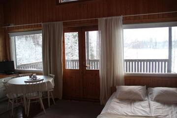 Фото номера Вилла с сауной Шале Miiluranta Villas г. Haapamäki 14