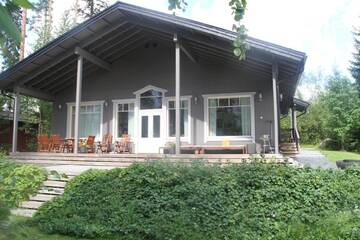 Фото номера Вилла с двумя спальнями и сауной. Шале Miiluranta Villas г. Haapamäki 20