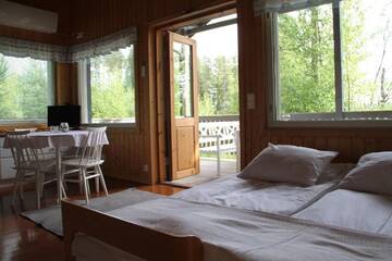Фото номера Вилла с сауной Шале Miiluranta Villas г. Haapamäki 43
