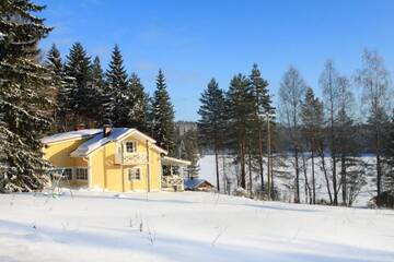 Фото номера Дом с 3 спальнями Шале Keitaanniemen lomamökki г. Haapamäki 76