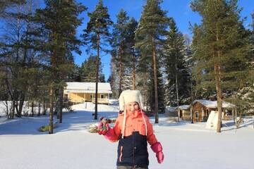 Фото номера Дом с 3 спальнями Шале Keitaanniemen lomamökki г. Haapamäki 73
